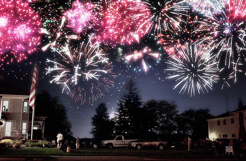 4th of July fireworks