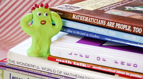 afraid of math monster