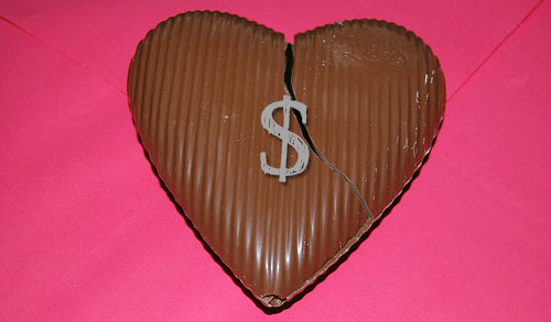 broken financial heart