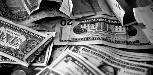 cash pile