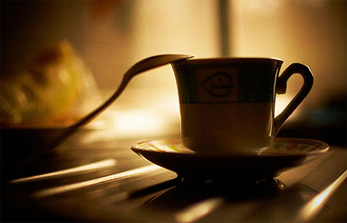 coffee silhouette