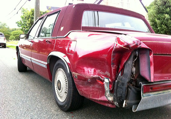 crushed caddy