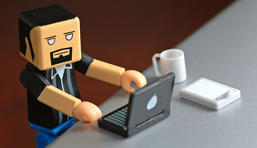 cube head worker