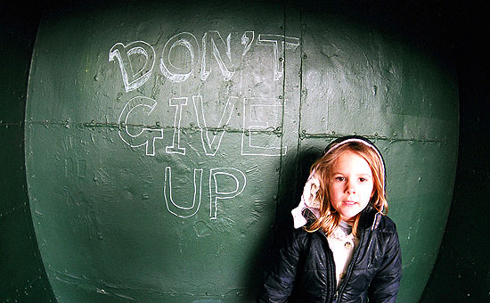 don't give up