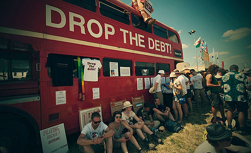 drop the debt bus