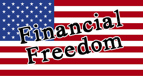 financial freedom flag