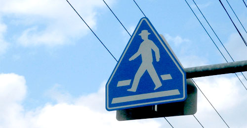 gentleman walking