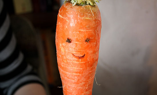 happy carrot