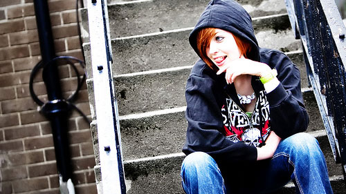 hoodie chick