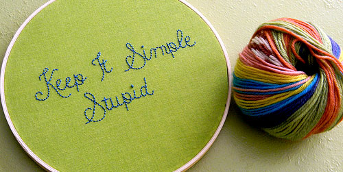 keep it simple stupid yarn