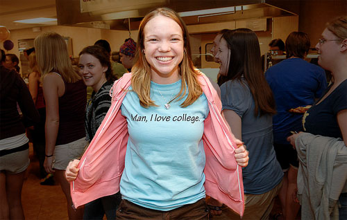 man i love college shirt