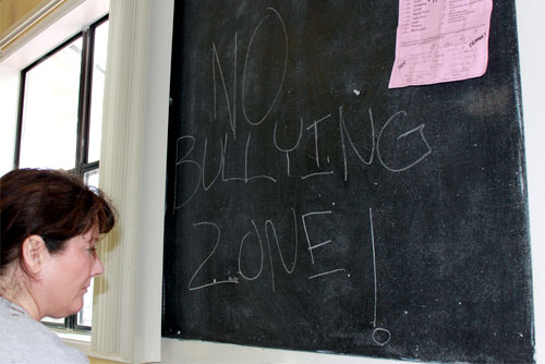 no bullying zone