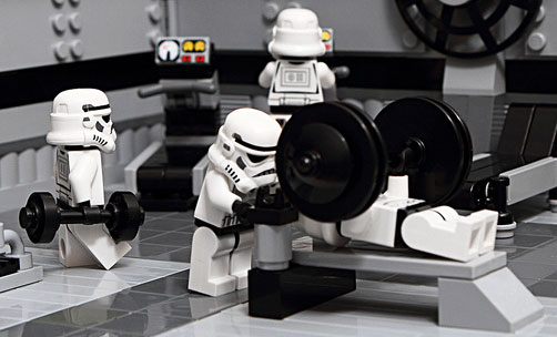 star wars lego gym