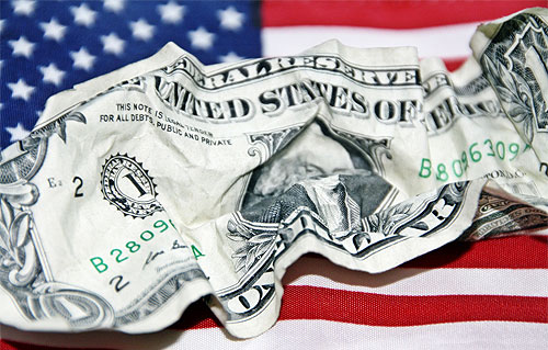 u.s. money flag