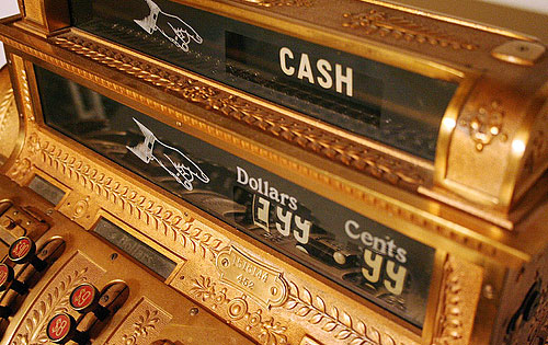 vintage cash register