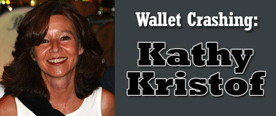 wallet crashing - kathy kristof