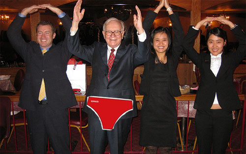 warren buffett sexy speedo
