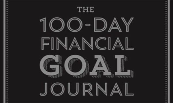 100 day financial goal journal
