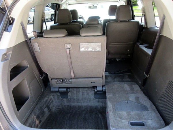 2016 honda odyssey seating