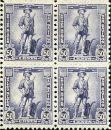 50 cent war stamps minuteman
