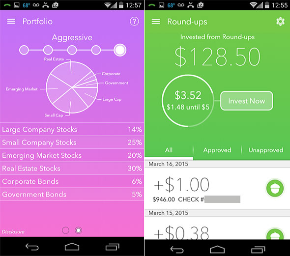 Acorns Review Rounding Up Change Investing It Acorns App Budgets Are Sexy