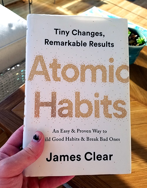 Libro sobre hábitos atómicos