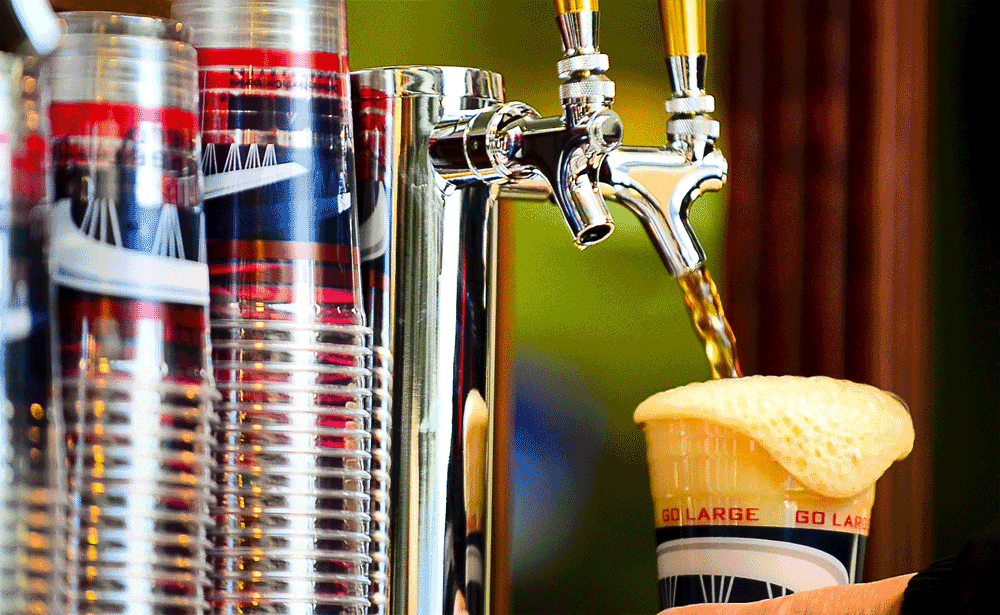 beer pouring animated gif