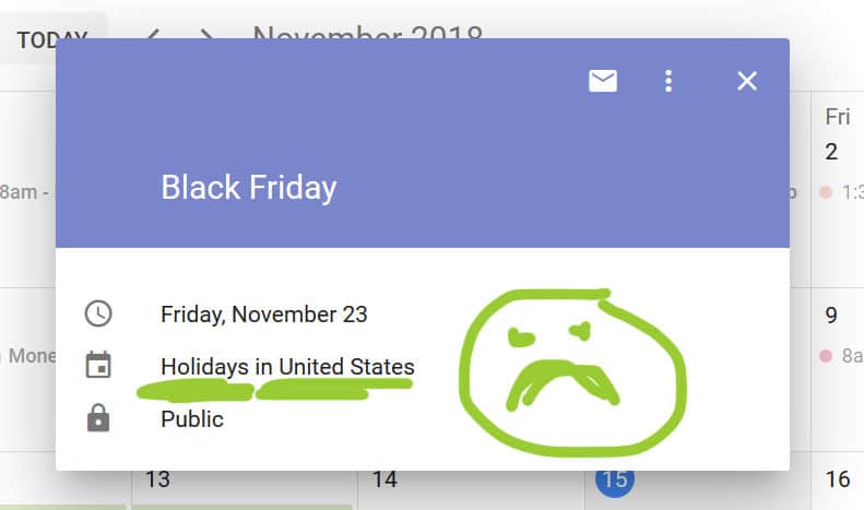 black friday holiday google