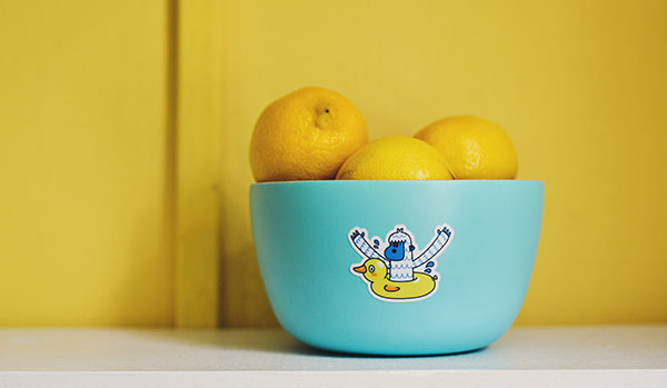 bowl of lemons