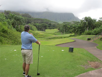 Brent Golfing but Thinking about Side Hustles