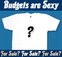 Budgets are Sexy shirts?