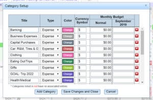 budget calendar app