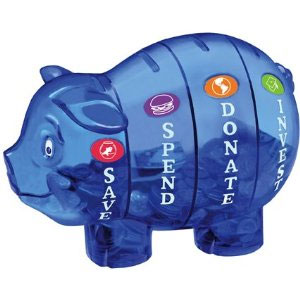 unopenable piggy bank