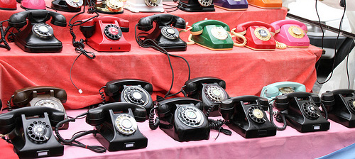 cool old fashion phones