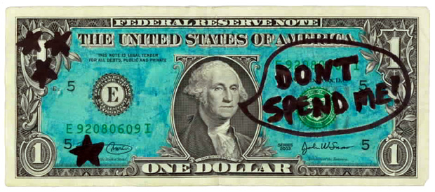 George Washington Dollar Art