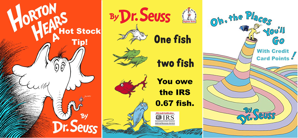 dr seuss money books