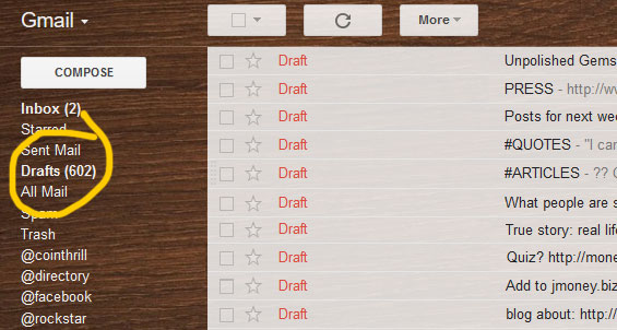 draft emails
