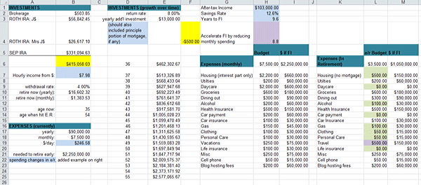 early retirement calculator 2