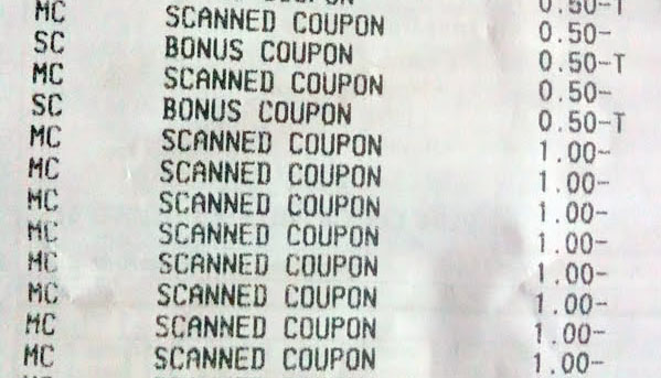exreme couponing savings