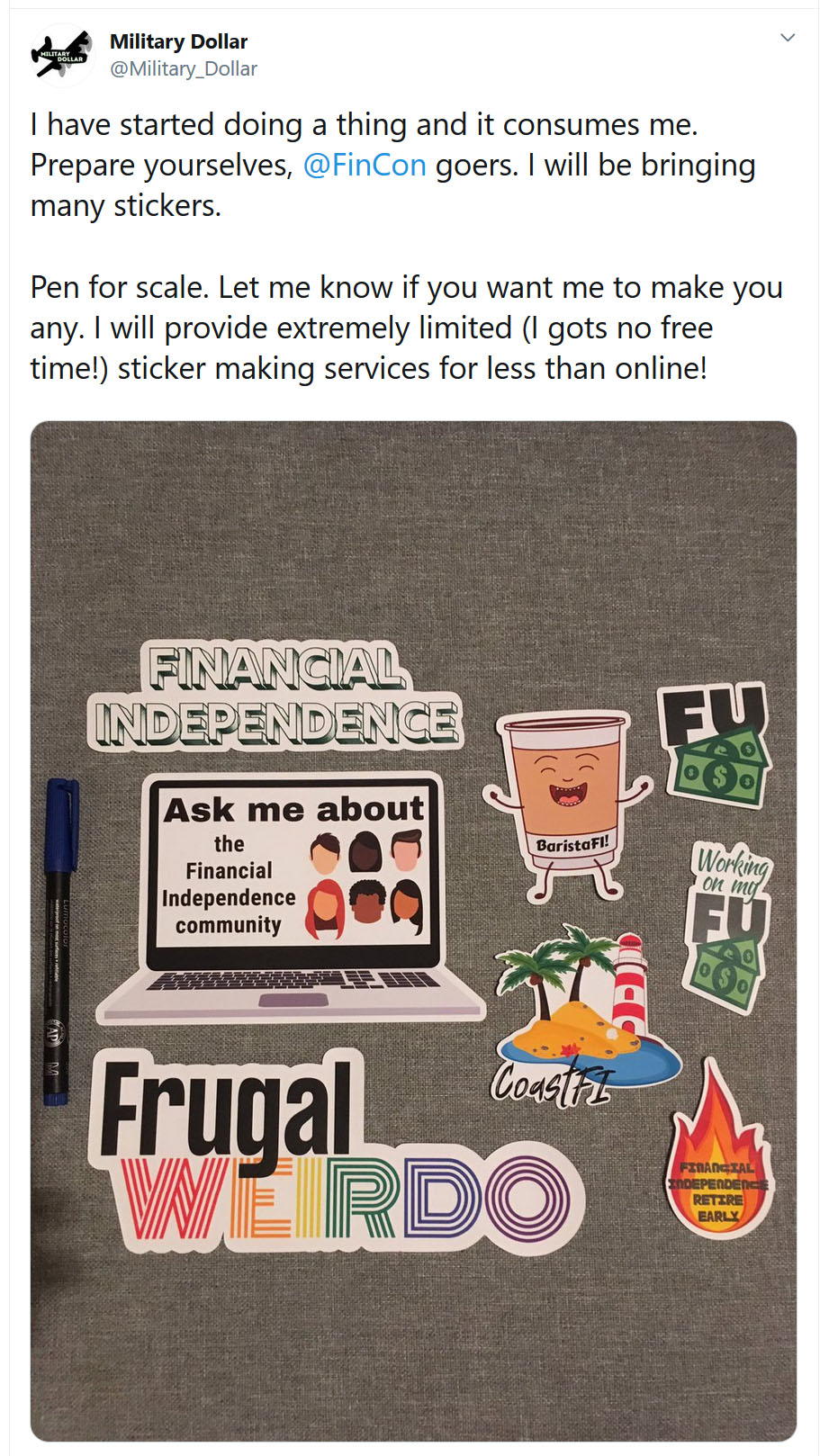 FIRE stickers