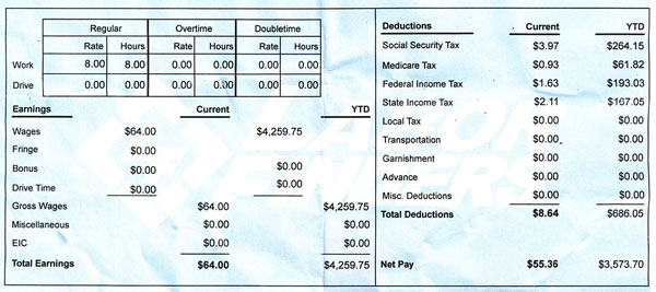 dollar general view my pay stub