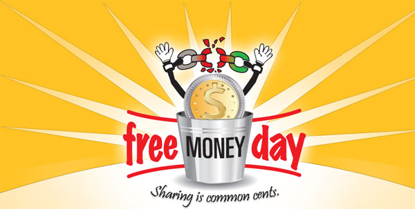 free money day logo