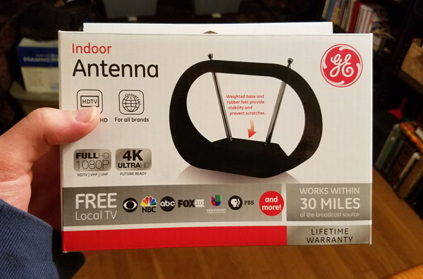 ge indoor antenna free tv