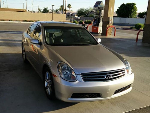 infiniti g35 - paid in cash