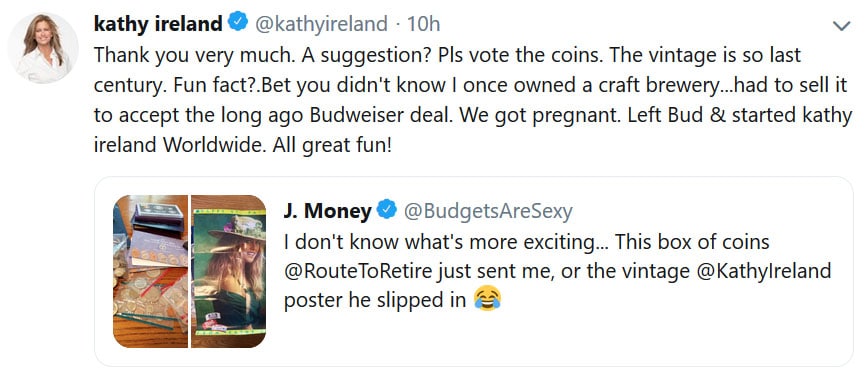 kathy ireland tweet