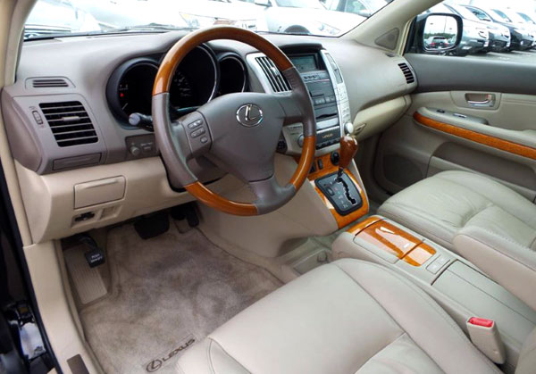 lexus rx350 inside