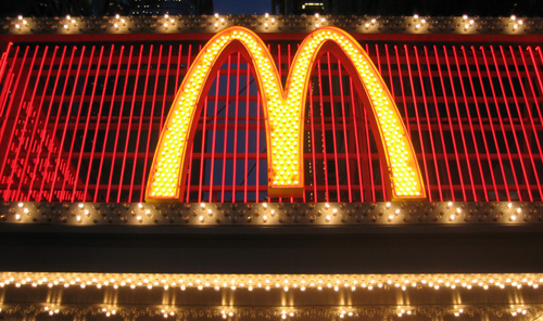 mcdonalds nyc sparkly