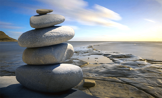 meditation rocks
