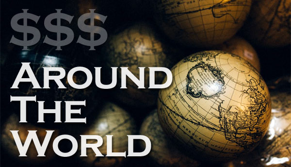 money around the world