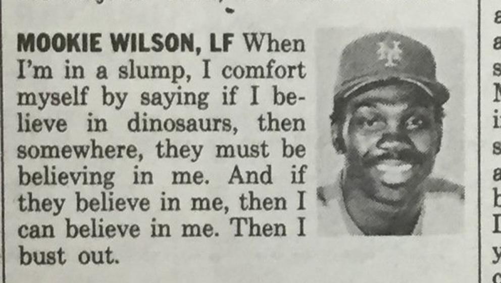 mookie wilson dinosaurs